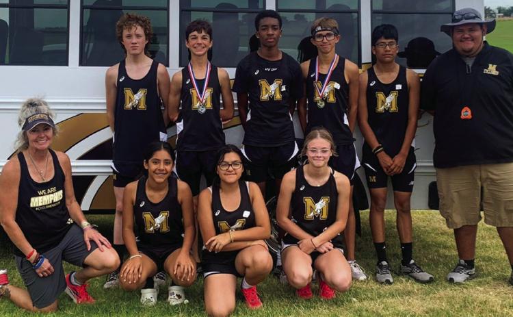 Memphis High School and Memphis Middle School cross country competitors take on the Wheeler Invitational Saturday, Sept. 24 at Tom Britt Memorial Park. Photo Courtesy of Memphis ISD