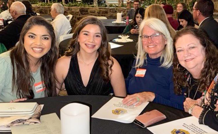 Wellington Lion Noemi Pena, Sweetheart Treylea Wiebe and Lions Lori O’Rear and Margret Wood attend the District 2-T1 Winter Meeting and Sweetheart Presentation Friday, Jan. 2-Saturday, Jan. 3 at Cactus Cove Inn and Suites in Amarillo. Wellington Lions Club