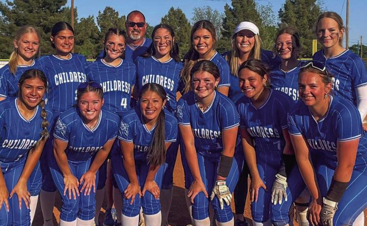 The Childress Lady Cats shutout Tulia in a 18-0 senior-night win Tuesday, April 15 in Childress. Courtesy Photo