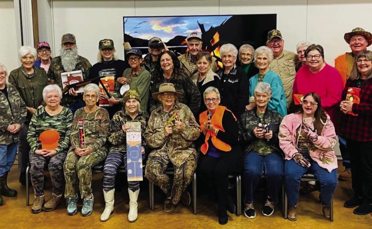 Wellington Senior Citizens embrace hunting theme