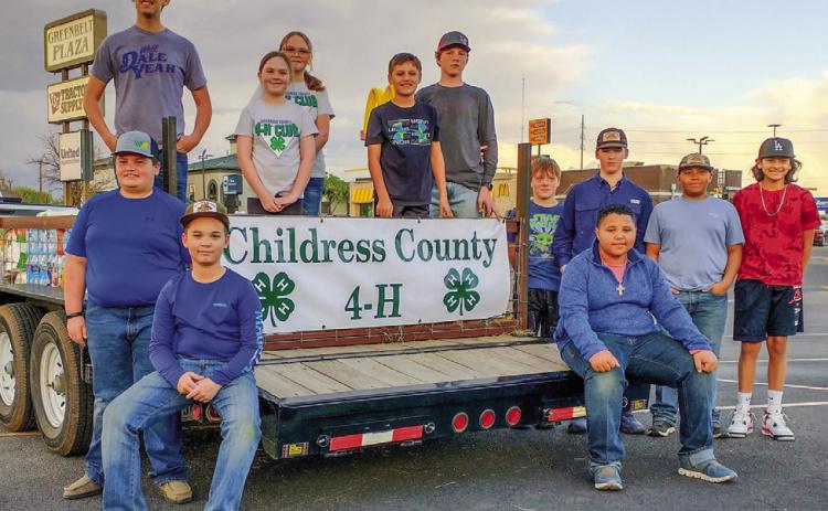Childress County 4-H Shooting Sports Club extends helping hand to wildfire victims