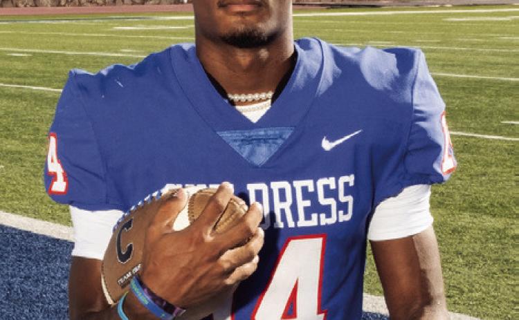 Lamont Nickleberry, Childress, Senior, All-Team Offense, Wide Receiver Statham Photography
