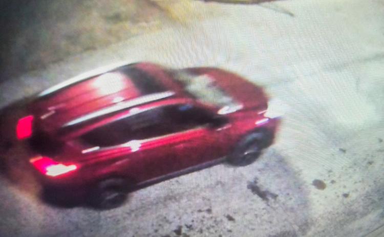 A maroon SUV, believed to be a Mazda CX-5, is suspected in being involved in the multiple vehicle burglaries, which took place early Saturday morning, Jan. 17. Childress Police Department