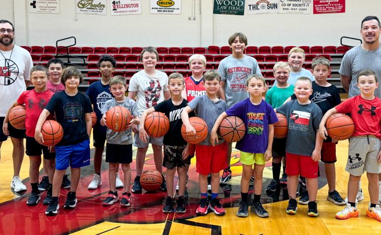 Future Skyrockets sharpen basketball skills