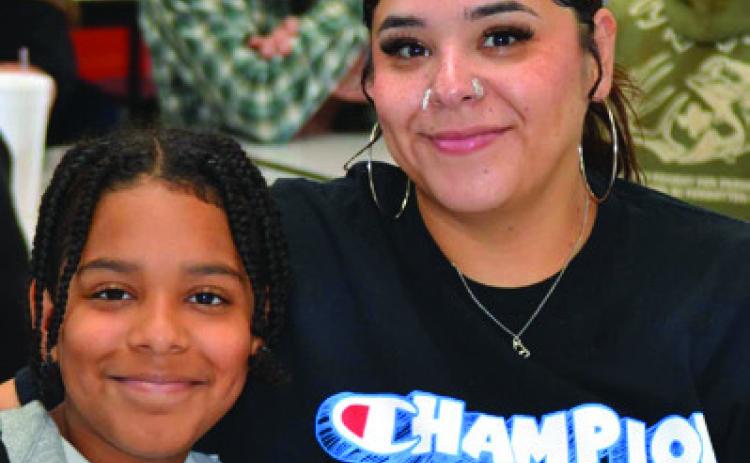 Sparklers experience ‘Eat Lunch with your Child Day’