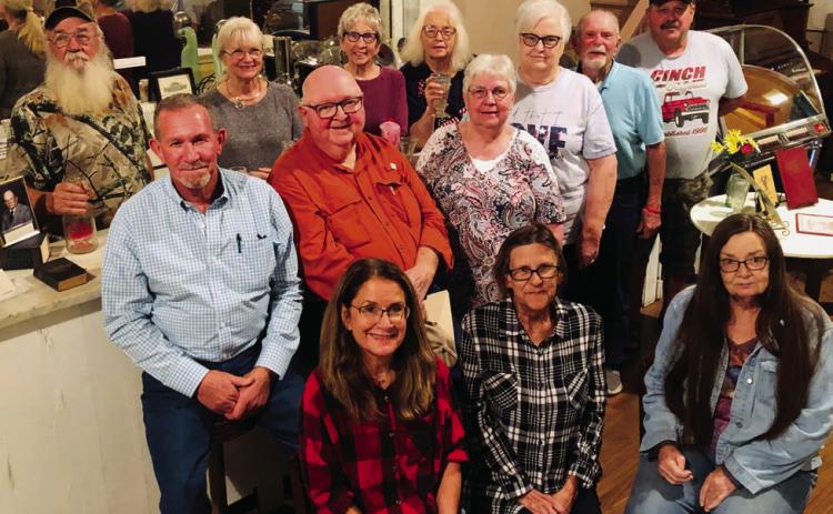 Collingsworth County Museum Board of Directors assemble at annual meeting