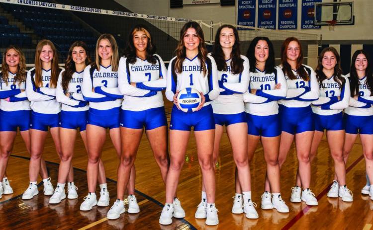 2024 Varsity Childress Lady Cat Volleyball
