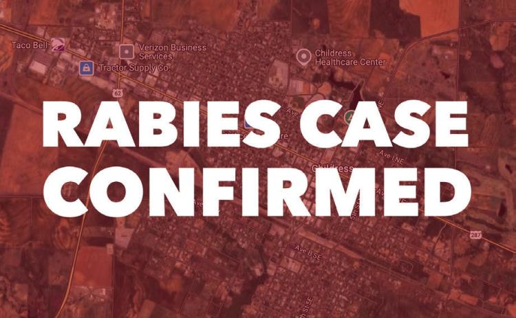 According to the Texas Department of State Health Services, a skunk, found in the Carey community, tested positive for rabies Thursday, April 3. The Red River Sun