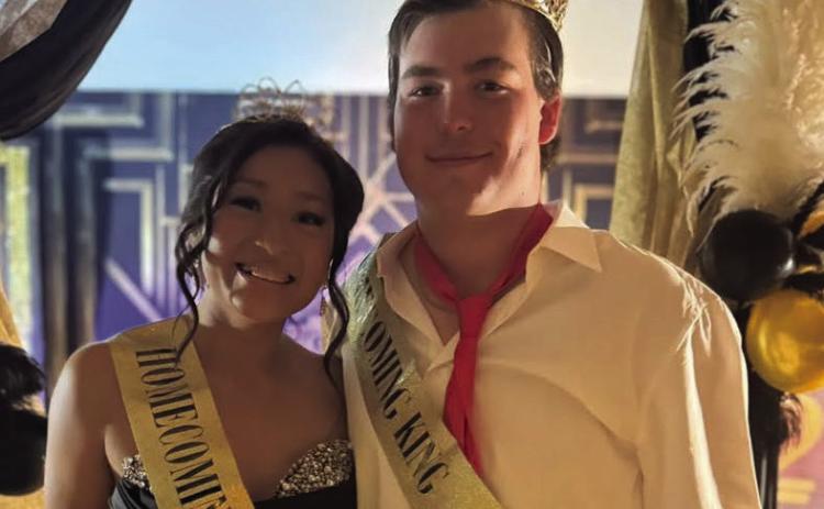 Rodriguez, Strickland reign  as prom queen and king