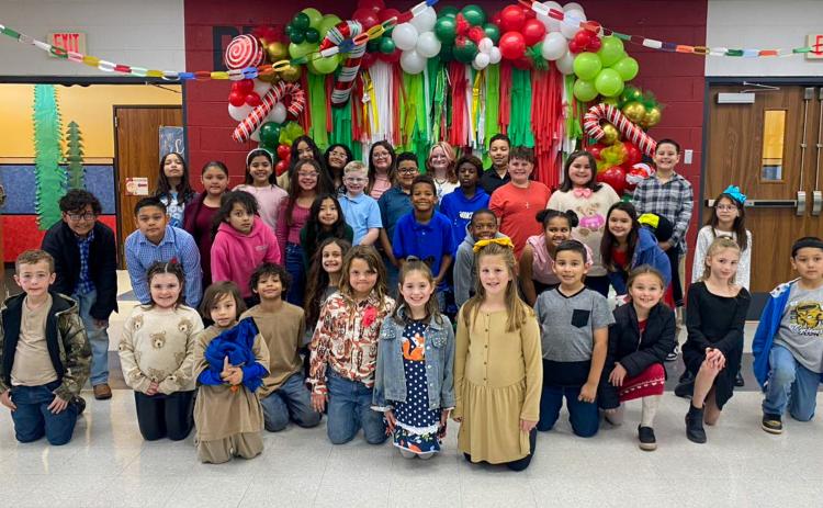 Thirty-eight Austin Elementary School students recently compete in the district UIL Academic meet Friday, Dec. 12 in Wellington, bringing home a third-place overall medal in addition to many individual medals and ribbons. Memphis ISD
