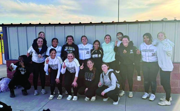 The Memphis Lady Cyclones sweep the recent Lockney Tournament, going 3-0 in tournament play with wins over Kress, Lockney and Olton, Saturday, Feb. 22. Memphis ISD