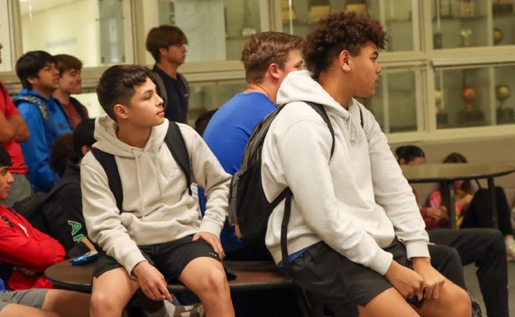 Childress Fellowship of Christian Athletes meets