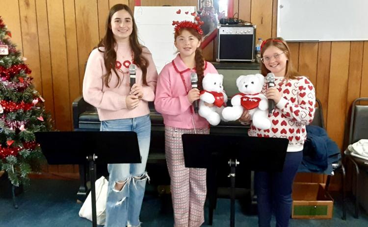 Monson Music Studio students perform Valentine’s Day selections