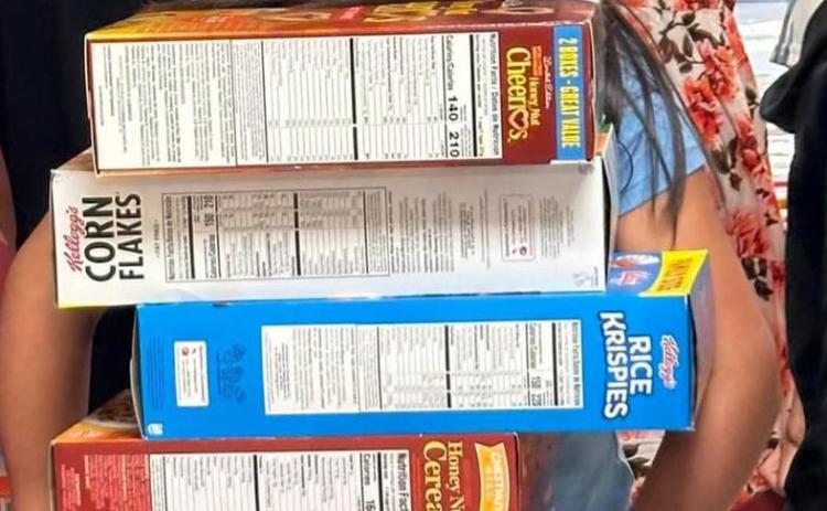 Third-grade cereal drive serves dual purpose