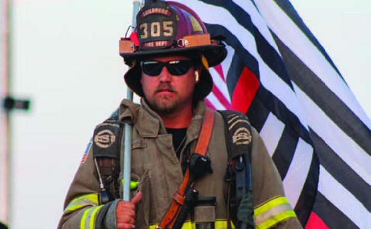 Childress Fire Department, Childress Main Street host 9/11 Memorial Stair Climb