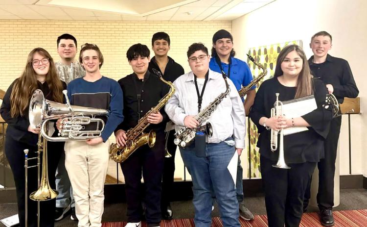 Bobcat Band students compete at West Texas A&M University