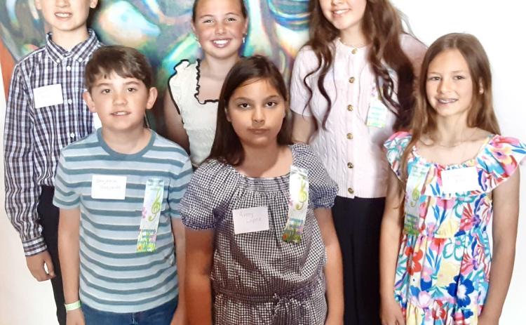 Monson Music Studio students play in Spring Music Festival