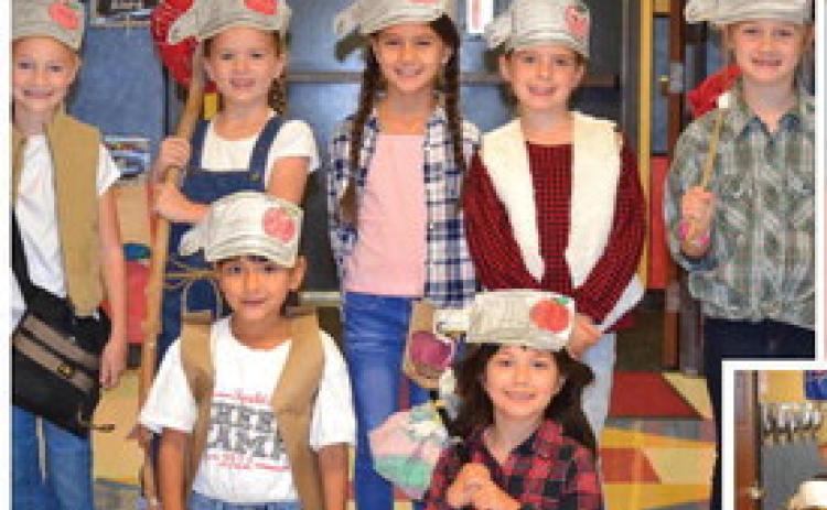 First graders experience Johnny Appleseed Day 2022