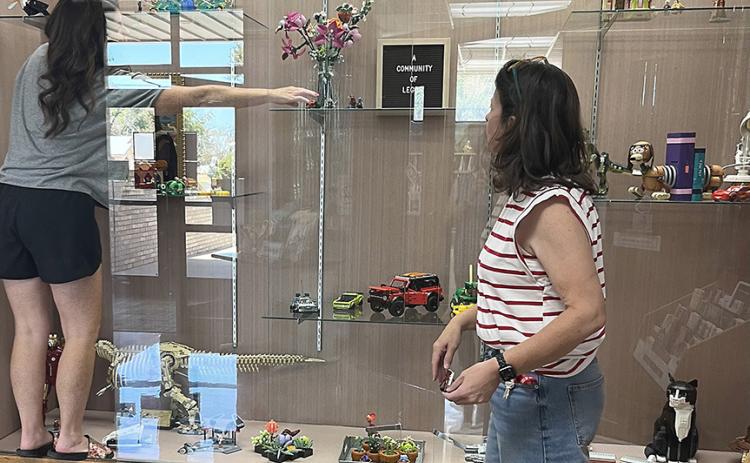 Collingsworth Public Library spotlights Lego creations