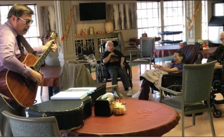 Pastor inspires Wellington Care Center residents