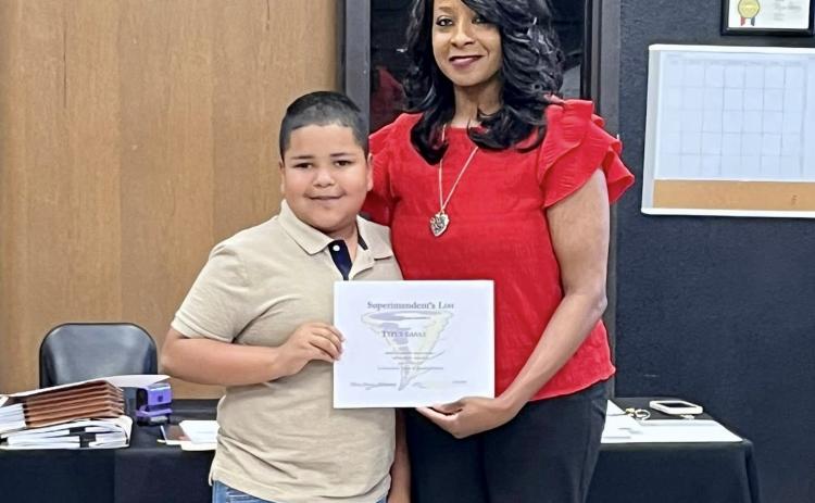 Titus Casas, Third Grade