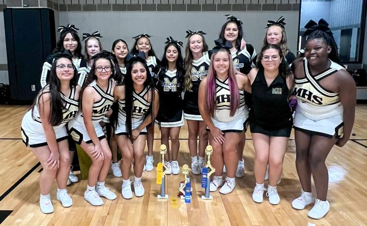 Memphis Middle School and Memphis High School cheerleaders attend a National Cheerleading Association (NCA) cheer camp Tuesday, June 3-Friday, June 6 at Texas Tech University in Lubbock.