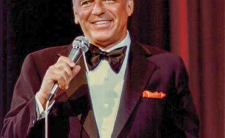 Entertainer Frank Sinatra