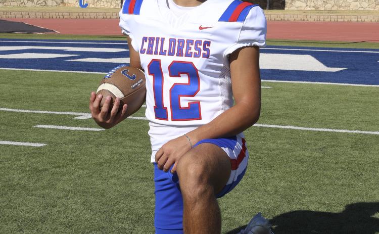 Childress’ Jacob Mora was recently named Amarillo Globe-News’ Happy State Bank Athlete of the Week.