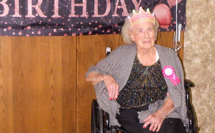 Any birthday is special, however, the 100th anniversary of one’s birth is deemed extraordinary, calling for a special celebration. Betty Payton’s daughter and son-in-law, Ann and Davis Ricks, did the honors, hosting an extravaganza Sunday, Sept. 28 at Childress Methodist Church.