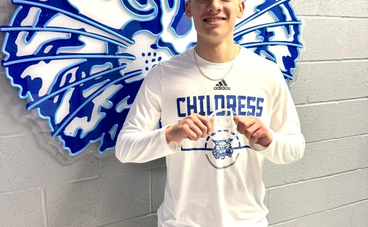 Childress’ Caleb Moore is selected to the 4th Annual Childress Rotary Holiday Invitational Large-School Division All-Tournament Team Saturday, Dec. 13 in Childress.