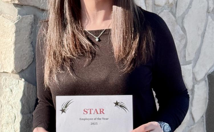 Chief Nursing Officer Kelli Killian, Registered Nurse, fulfills a vital leadership role at Collingsworth General Hospital to receive the 2025 STAR (Service, Teamwork, Attitude and Results) Employee of the Year.