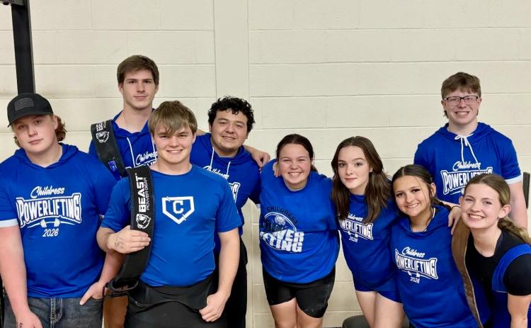 The Childress High School powerlifting teams compete at the Clyde Invitational Saturday, Jan. 31 in Clyde.