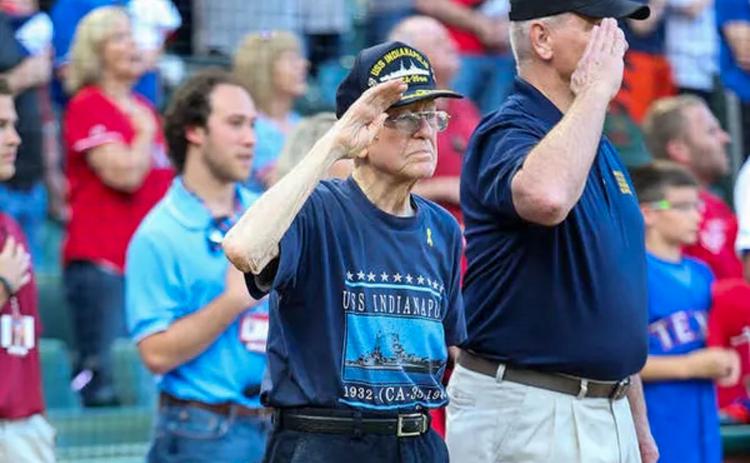The late Cleatus Lebow, World War II veteran and USS Indianapolis survivor, will be honored in a new permanent exhibit at the Texas Panhandle War Memorial Center this weekend, Saturday, Feb. 7, during the museum’s Reflections on Military Service.