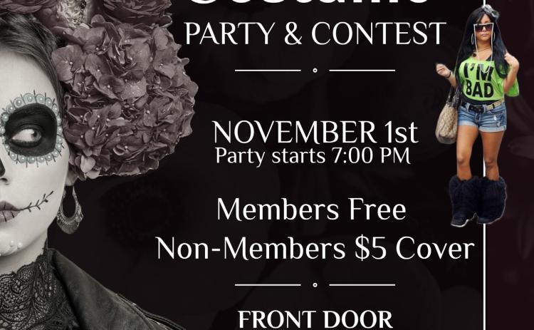 The Childress Country Club will host a Halloween Costume Party and Contest Saturday, Nov. 1. The party will begin at 7 p.m., with Happy Hour from 7-8 p.m. Front door admission will be free for members and $5 for non-members. “This year, Childress County Club is the place to be for fun and excitement,” organizers said. “Come be a part of the fun at Childress Country Club — where every moment is a celebration.” Childress Country Club
