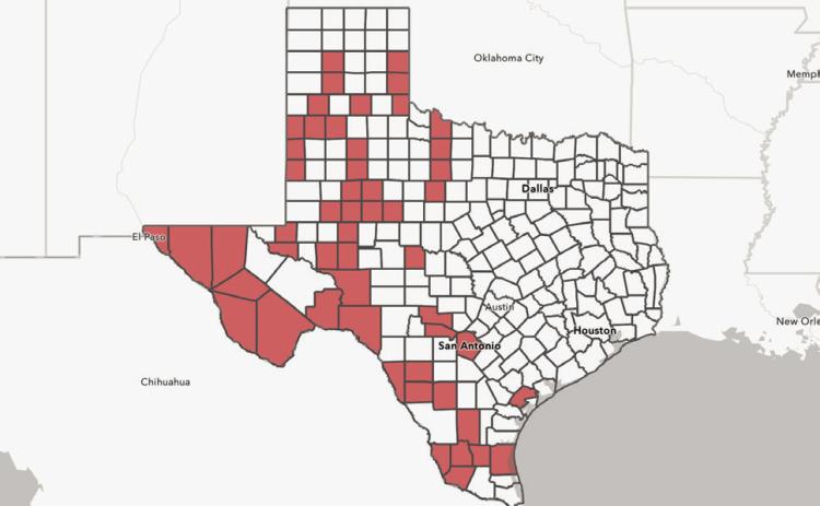 Childress County Commissioners lifted the burn ban Monday, June 12. Graphic Courtesy of Texas A&amp;M Forest Service