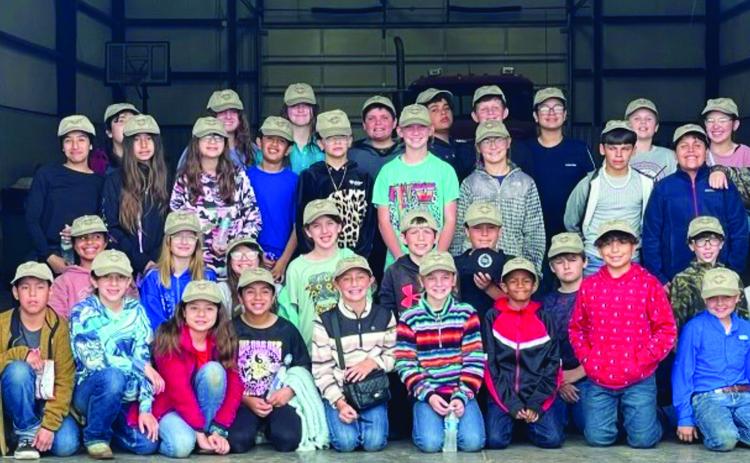 Fifth graders take wildlife Mill Iron Ranch tour