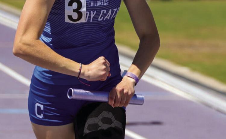 Childress competes in Region 1-3A Track and Field Championships