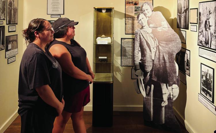Collingsworth County Museum features Bonnie and Clyde exhibit