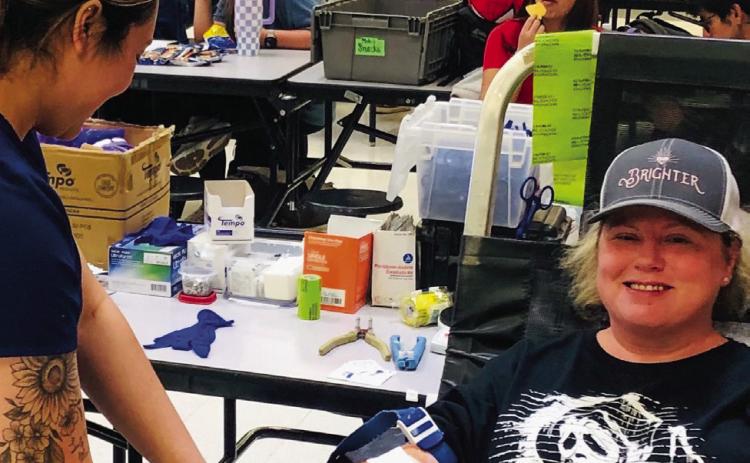 Wellington blood drives brings out 21 donors