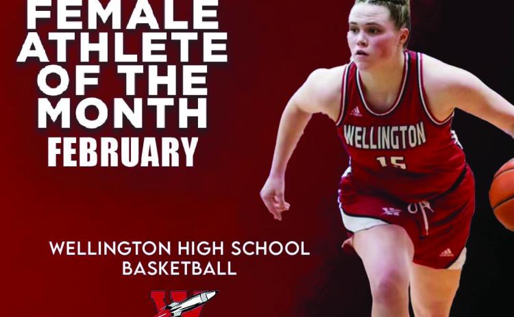 Wellington’s Briley Waters is the Greater Texas Ford Dealers 2A Female Athlete of the Month. Graphic Courtesy of Greater Texas Ford Dealers