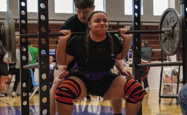 Ladies lift big at Childress Powerlifting Invitational