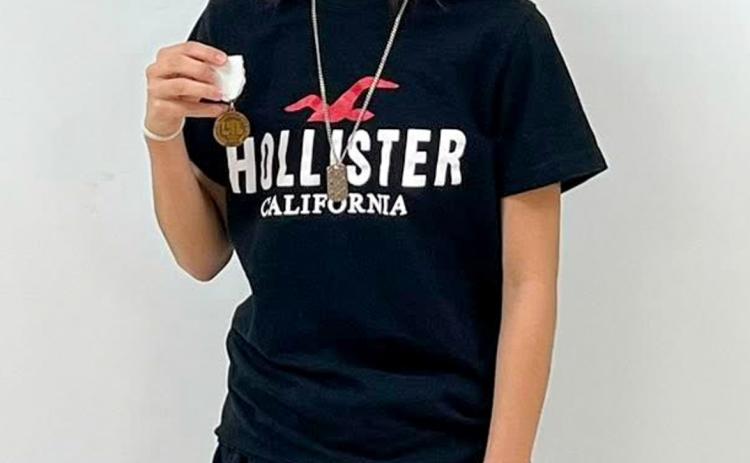 Memphis High School junior Vanessa Castillo receives a Division 1 rating on her drum solo, “Befuddled,” which she performed during a recent UIL Solo and Ensemble Contest. Memphis ISD