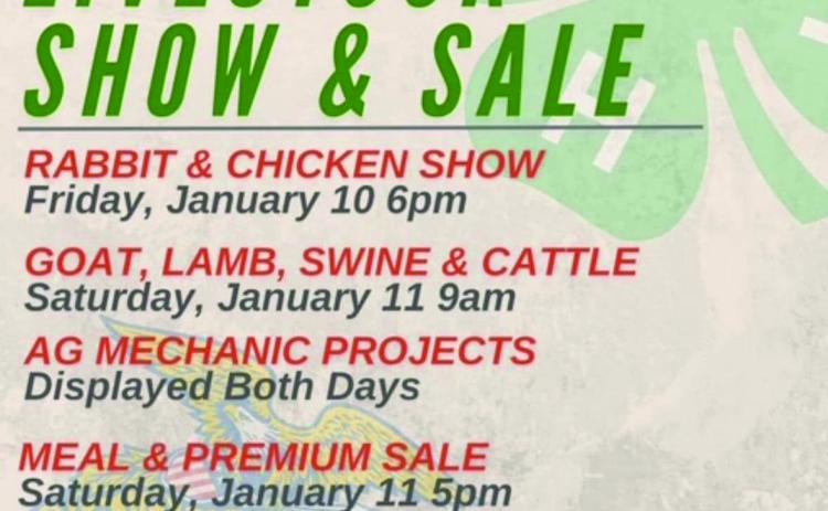 The 2025 Childress County Youth Project Show will take place Friday, Jan. 10 and Saturday, Jan. 11 at the Mashburn Event Center and Arena. Graphic Courtesy of Childress County Youth Project Show