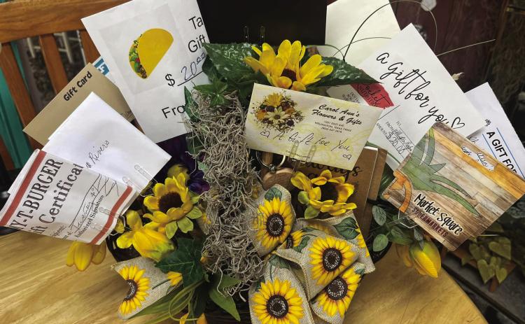 WPW supports Jayla Kilgore basket giveaway