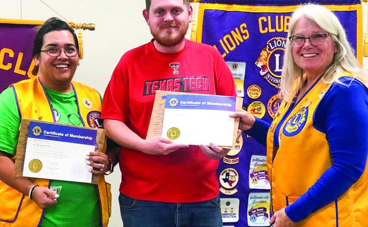 Wellington Lions Club recognizes new members