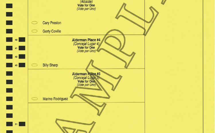 City of Childress General Election Early Voting to begin Monday