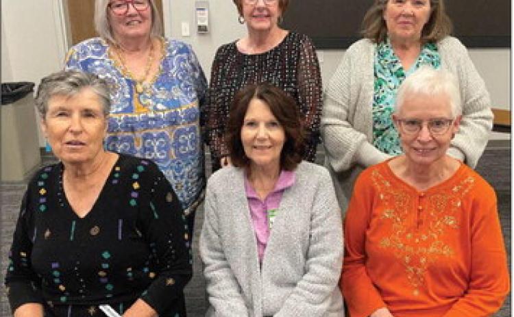 Retired teachers from Childress and Wellington teamed up to attend the recent Texas Retired Teacher Association fall conference in Amarillo. Front row, from left: Lila Hoobler, Childress; Nancy Henard, Wellington; Dianne Phillips, Childress. Back row, left to right: Neweta Carroll, Childress; President Katrece Hale, Childress; President Phyllis Floyd, Wellington. Courtesy Photo