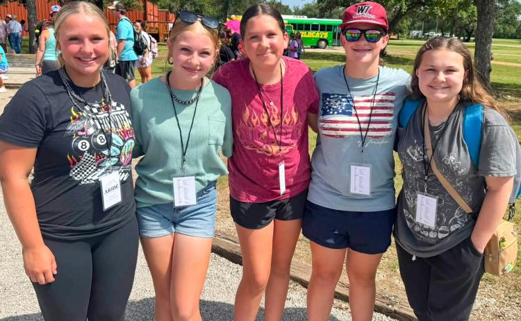 First Baptist Church youth attend camp
