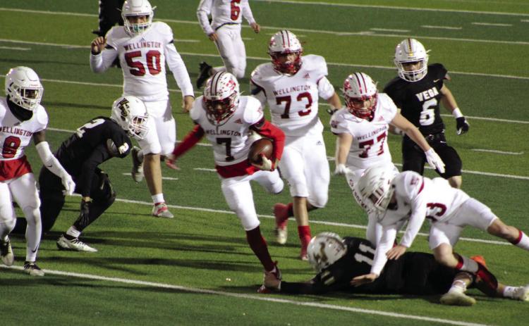 Wellington rocks Vega in bi-district championship