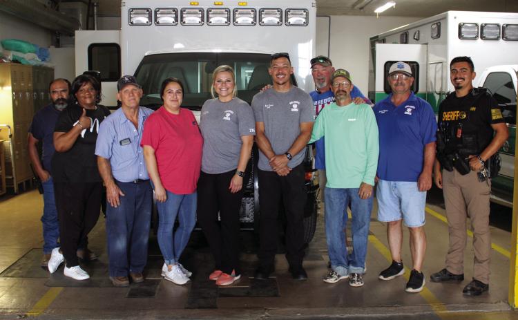 Hall County EMS unveils new ambulance